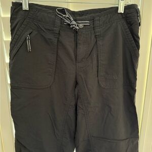 The North Face Women's black hiking pants 6short